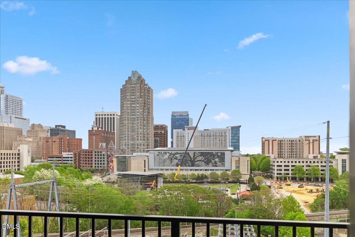 523 South West Street, Unit 505 Raleigh, NC 27601 - Photo 11 of 46 City View from Terrace