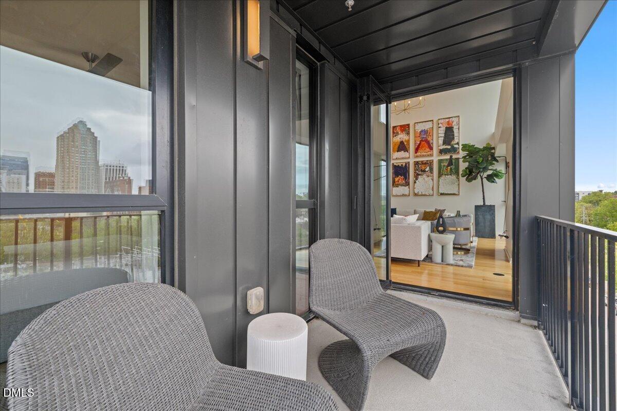 523 South West Street, Unit 505 Raleigh, NC 27601 - Photo 10 of 46 Balcony