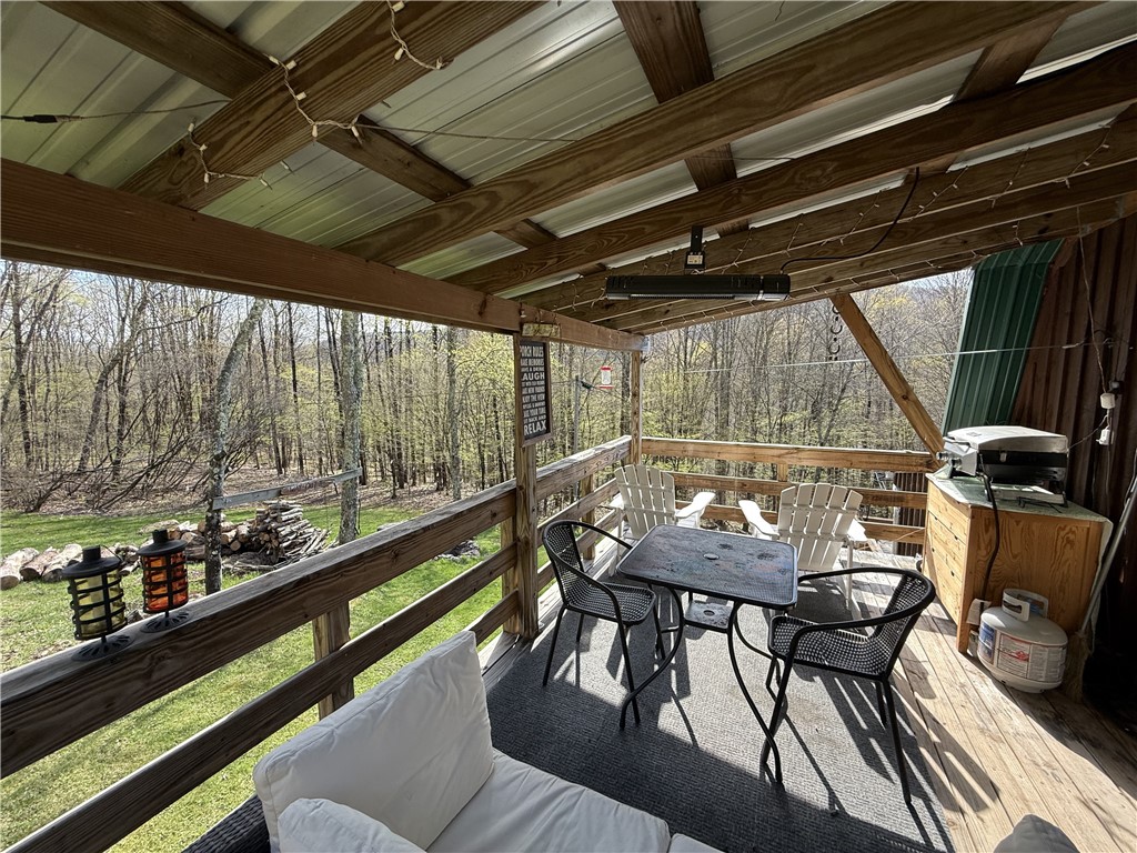 311 Fall Clove Road Colchester, NY 13752 - Photo 17 of 24 Balcony/Upper Deck