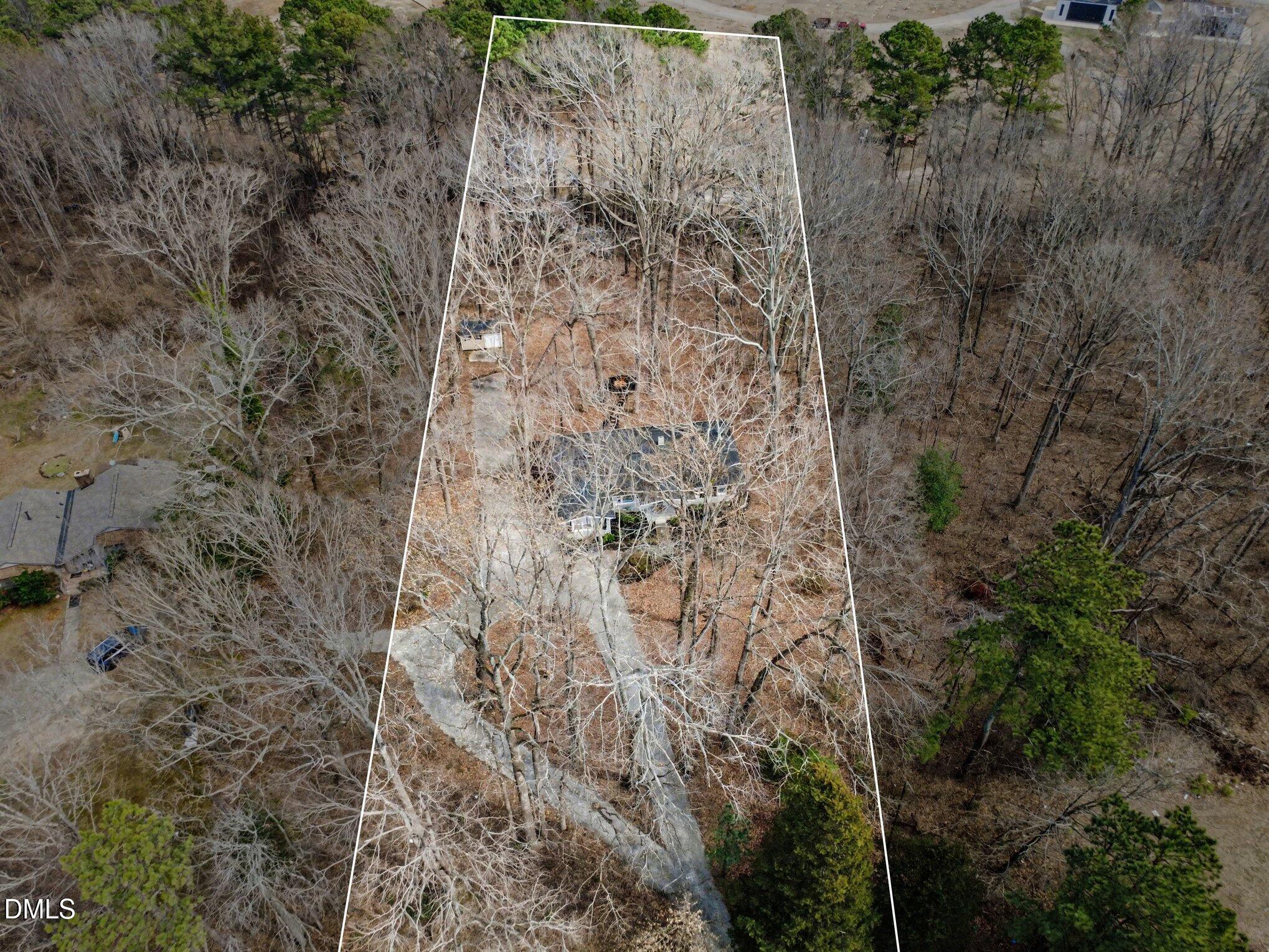 3043 Creech Road Garner, NC 27529 - Photo 35 of 38 a aerial view of a pathway of a house