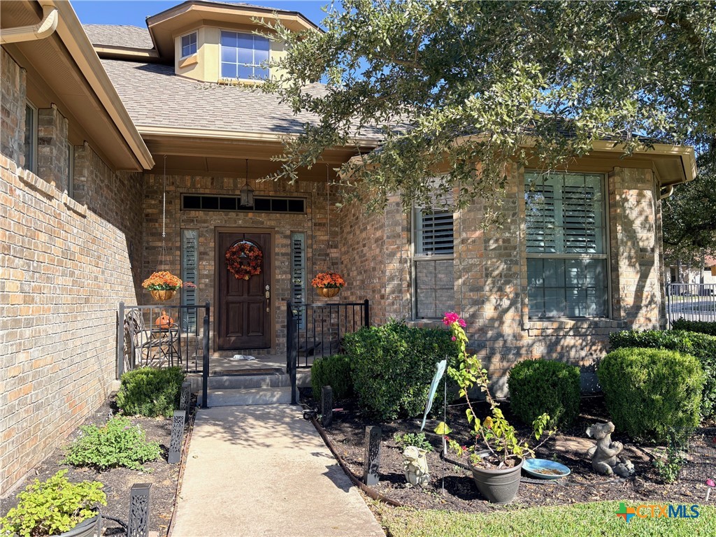 4802 Hidden Springs Trail Georgetown, TX 78633 - Photo 2 of 8 a front view of a house with plants