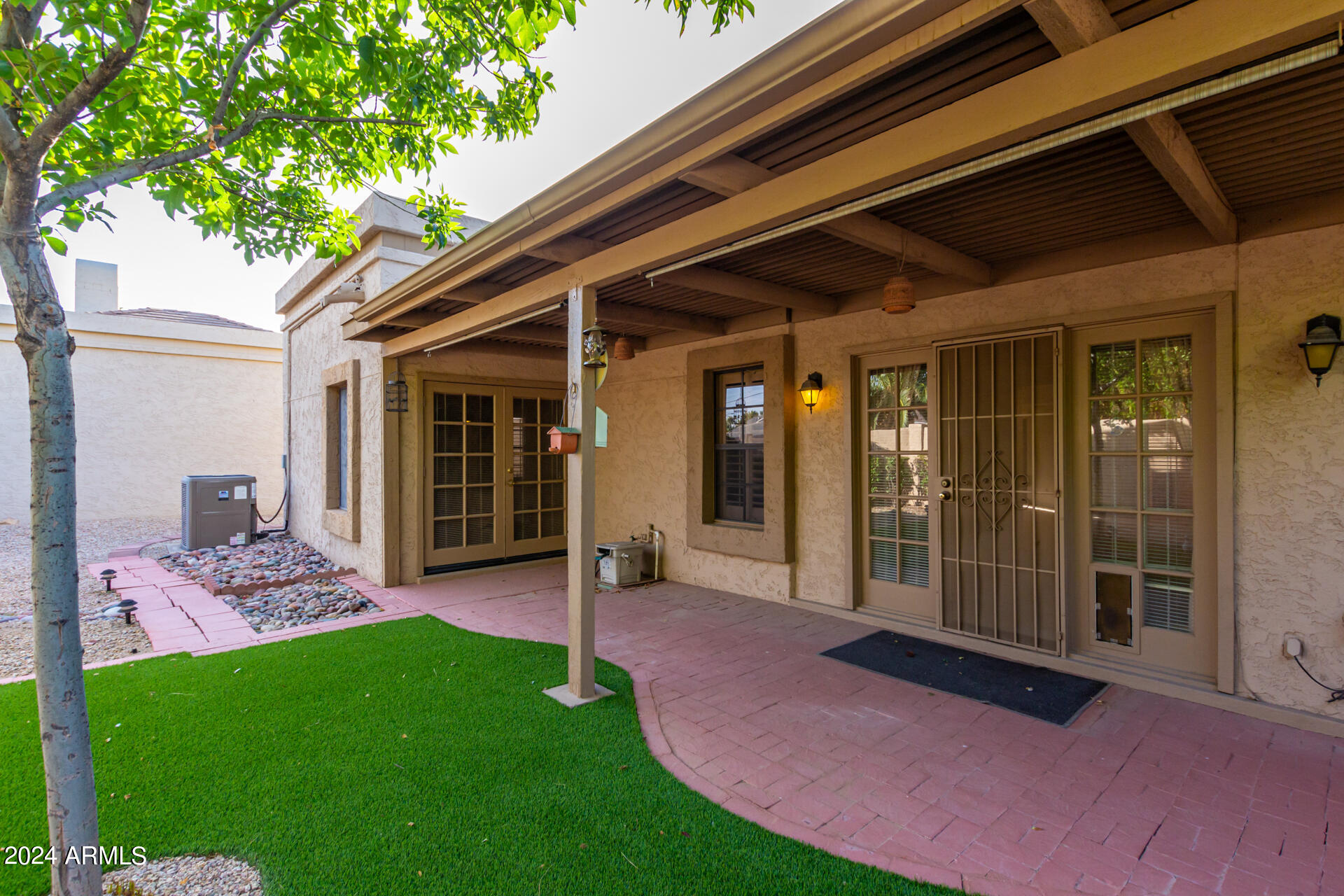 8100 East Camelback Road, Unit 159 Scottsdale, AZ 85251 - Photo 33 of 43 Back patio looking south