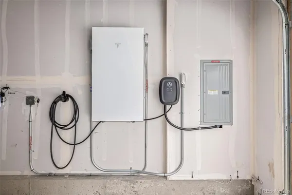 a view of storage and utility room