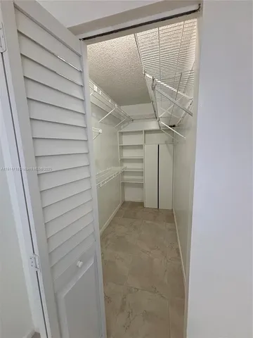 a view of walk in closet