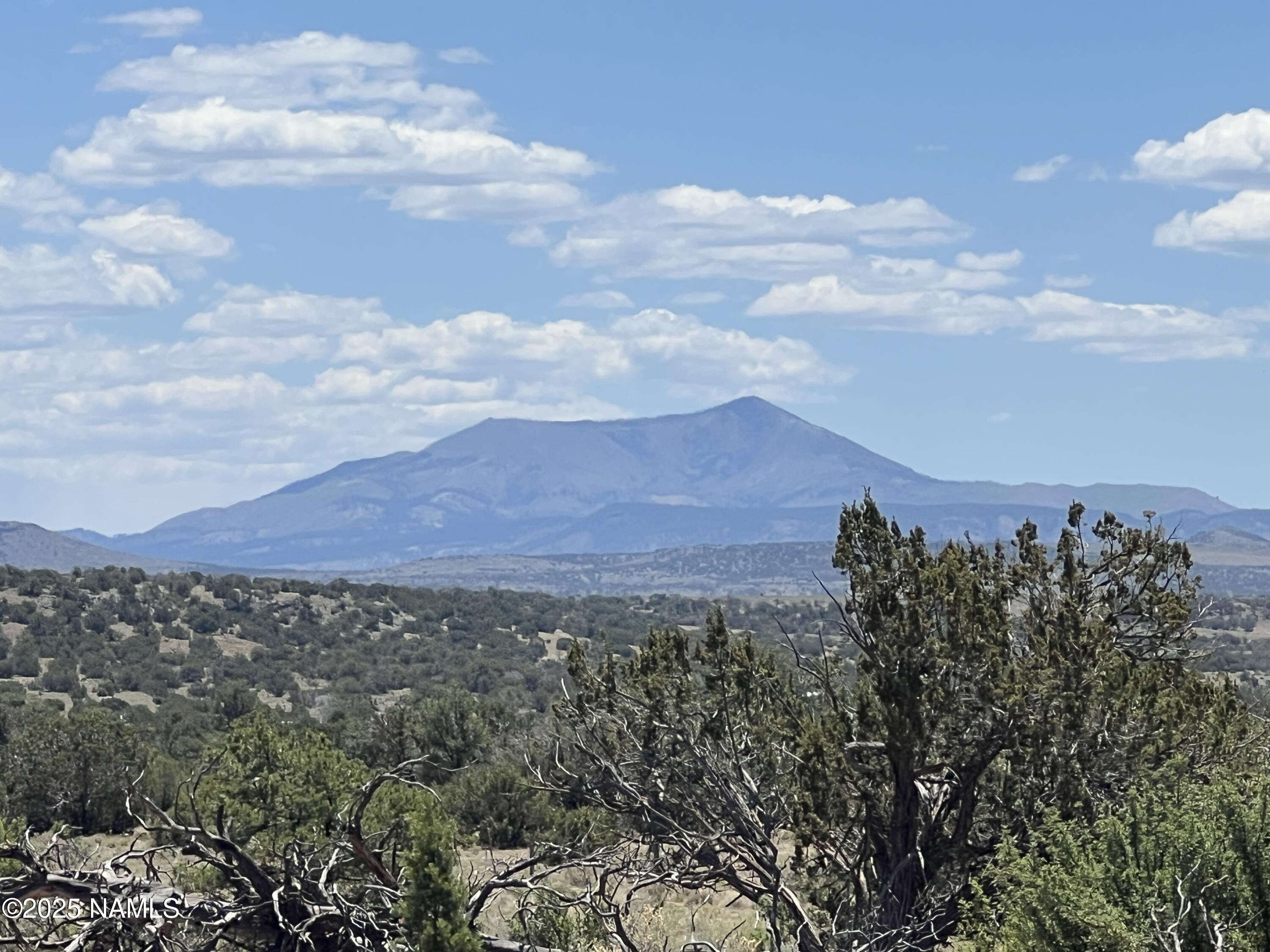 a view of a city and mountains