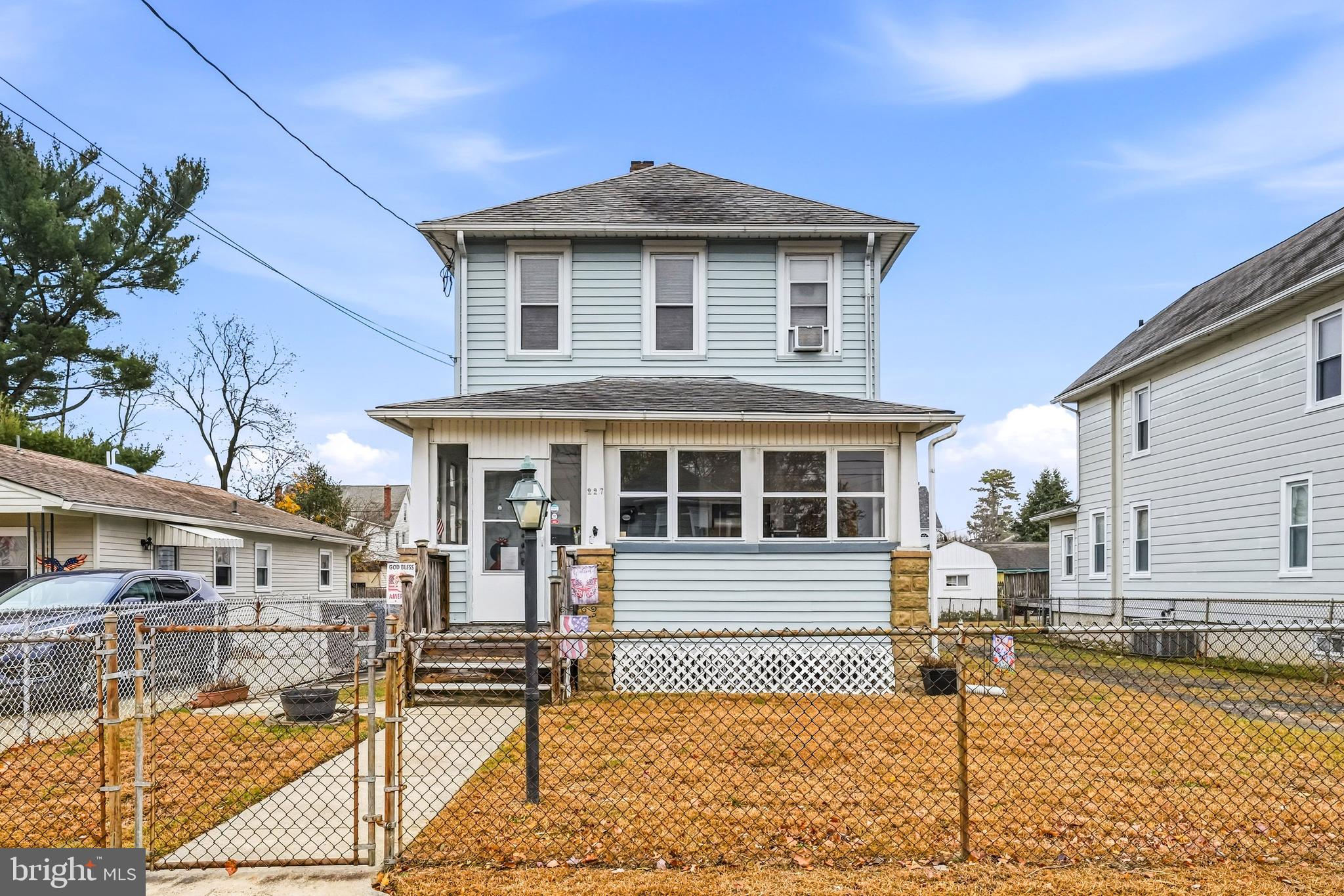 227 Heulings Avenue Riverside, NJ 08075 - Photo 3 of 45 a front view of a house with a yard