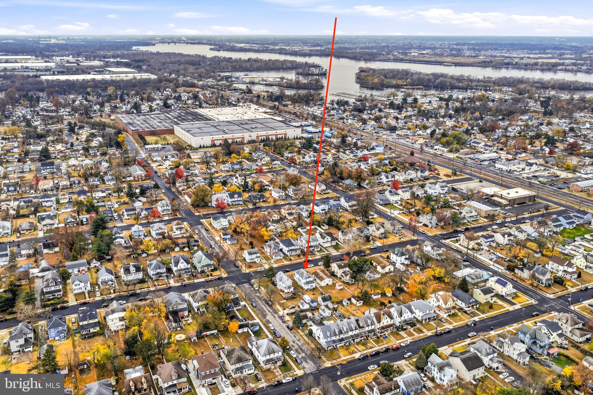 227 Heulings Avenue Riverside, NJ 08075 - Photo 42 of 45 an aerial view of a city
