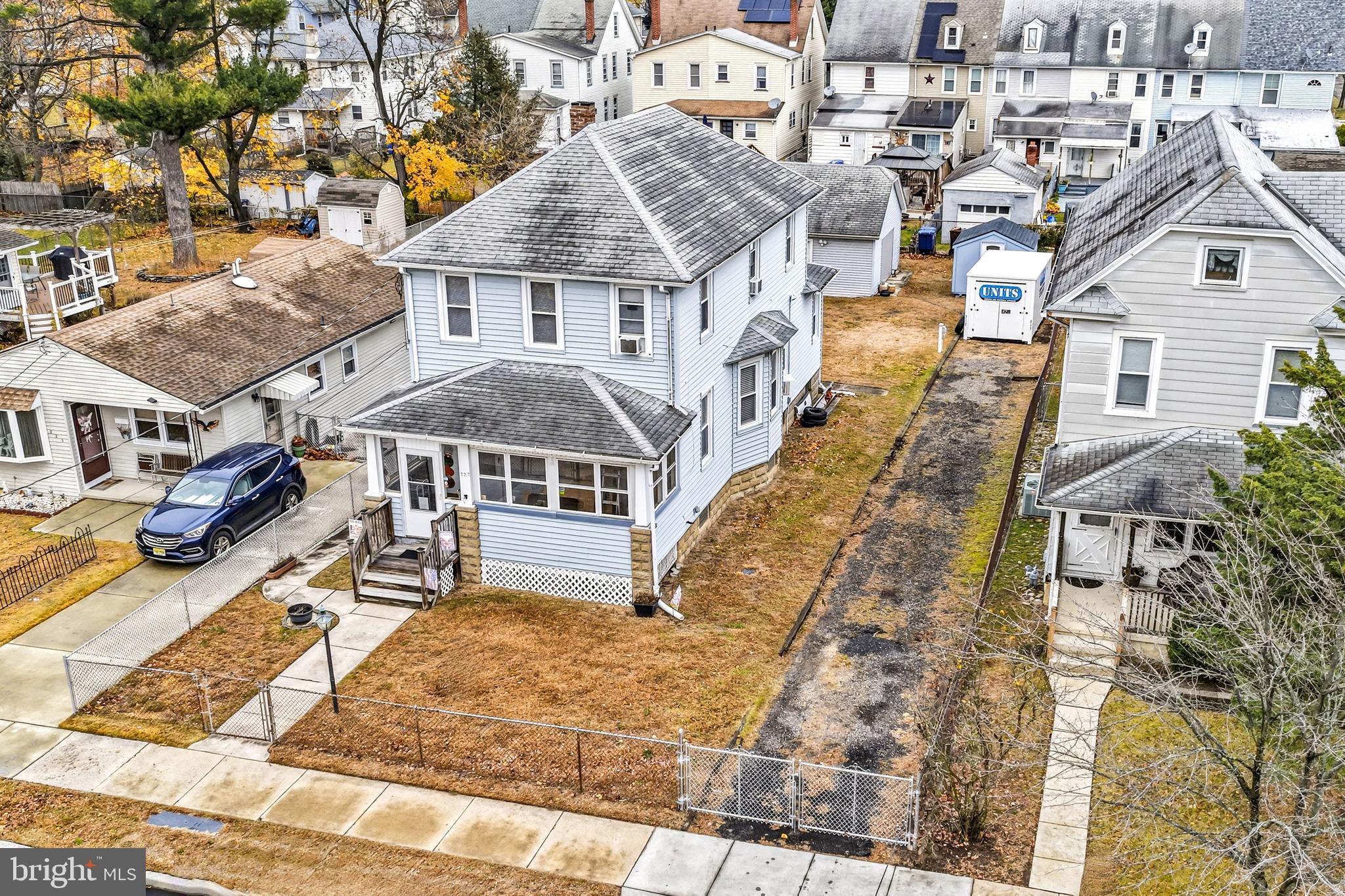 227 Heulings Avenue Riverside, NJ 08075 - Photo 45 of 45 a aerial view of a house with a yard