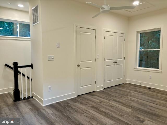 203 A Severn River Road Severna Park, MD 21146 - Photo 18 of 38 Bedroom has ceiling fan and LVP flooring