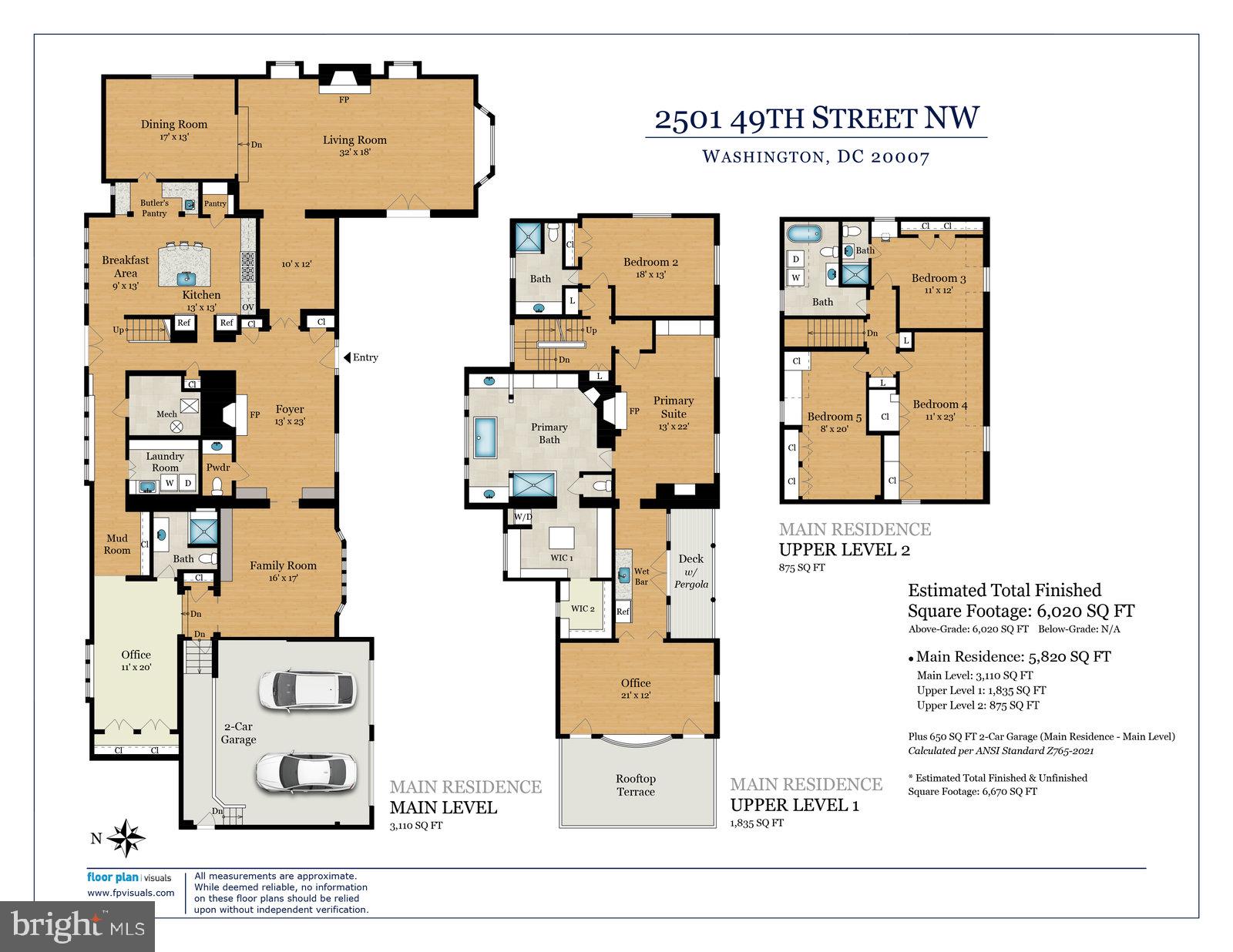 2501 49th Street Northwest Washington, DC 20007 - Photo 44 of 44 Trt 2501 49thstnw Floorplan Print R1
