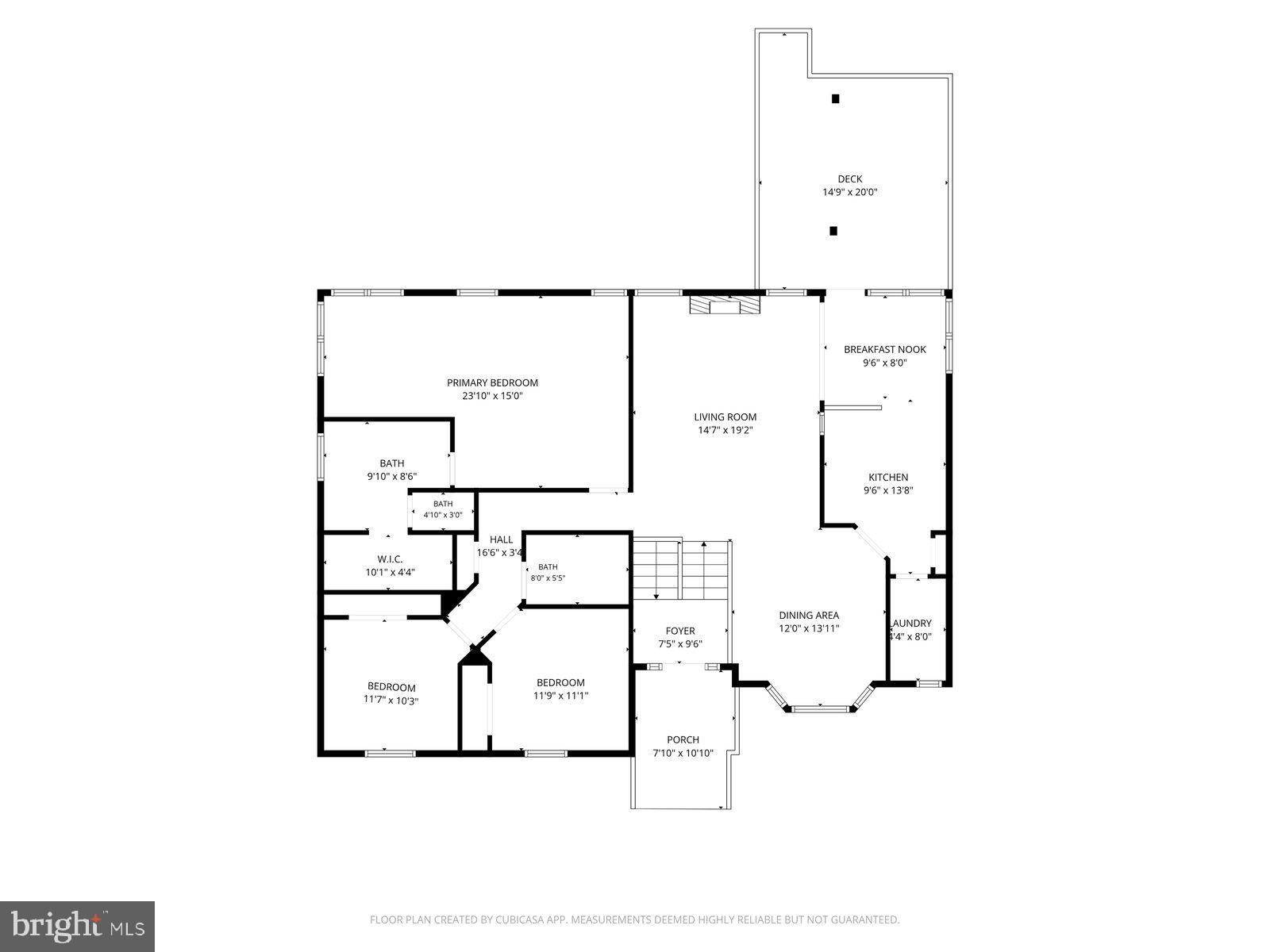 302 Forest Avenue Colonial Beach, VA 22443 - Photo 55 of 56 Upper Floor Plan