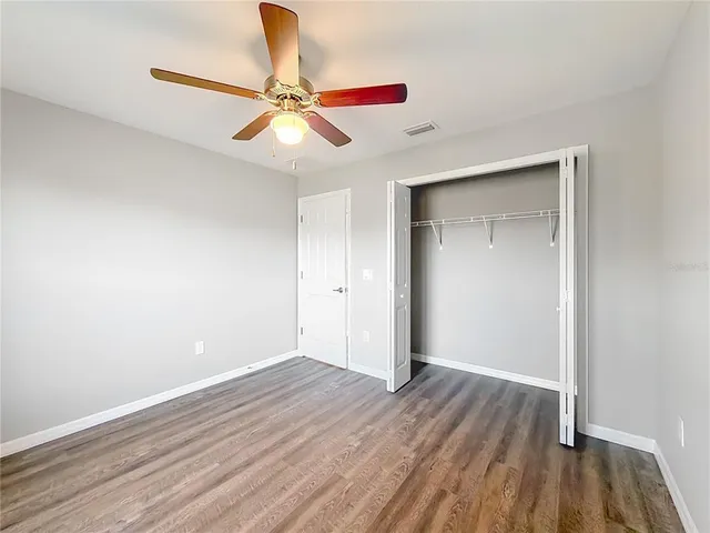wooden floor in an empty room