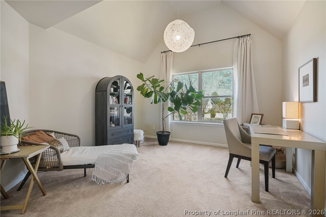 1219 Coachman Way Sanford, NC 27332 - Photo 25 of 46 a view of a livingroom with furniture and a potted plant