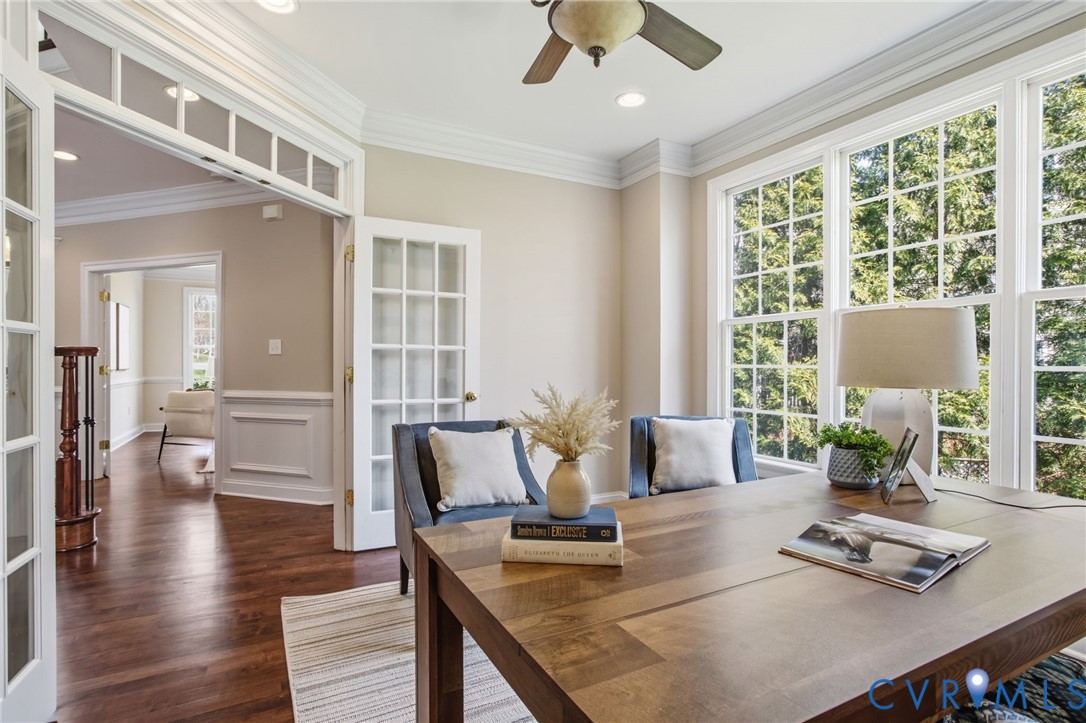 3100 Sodbury Court Midlothian, VA 23113 - Photo 10 of 91 French doors, Transom windows and recessed lightin
