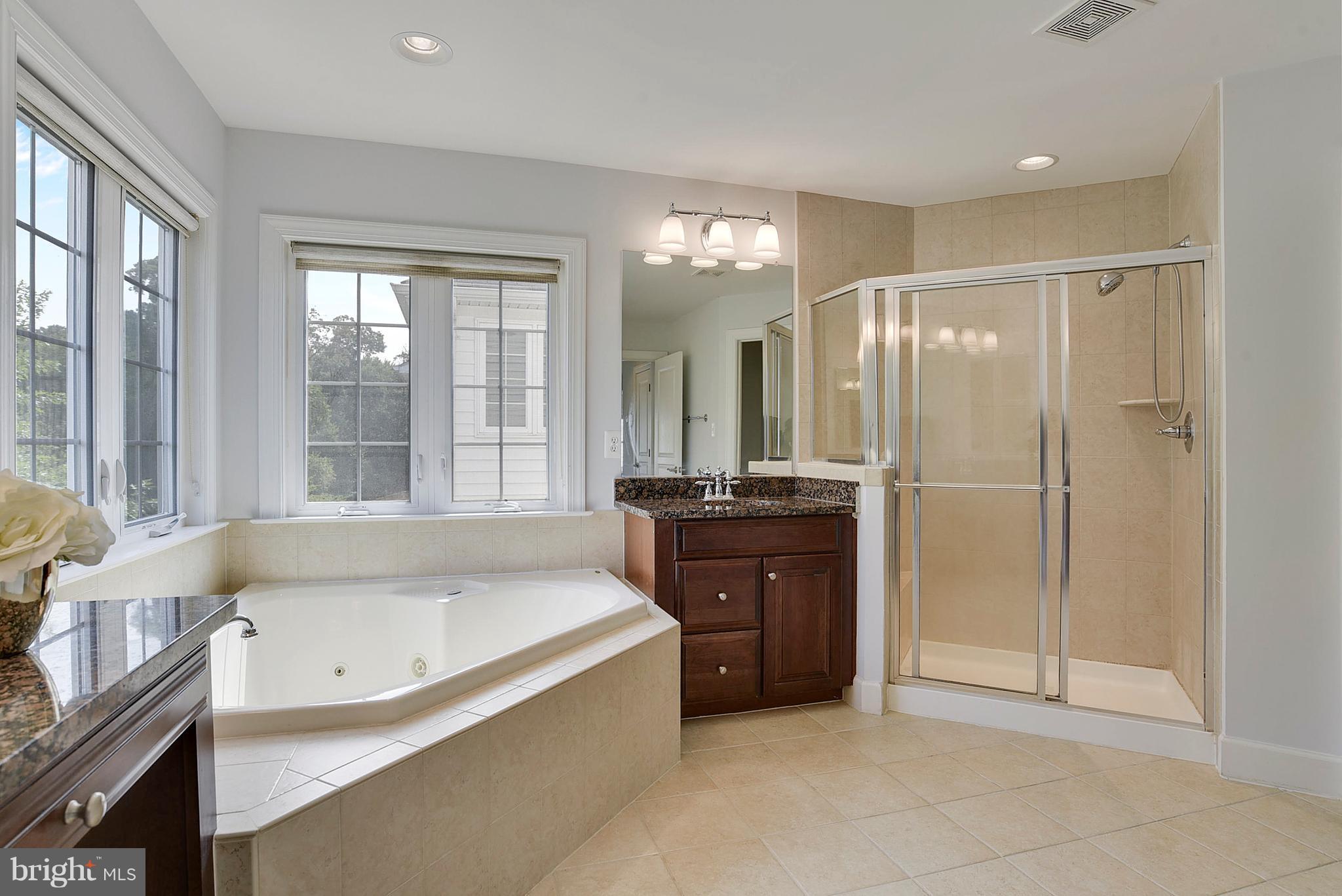 14554 Old Mill Road Centreville, VA 20121 - Photo 13 of 27 MBA has separate vanities & private toilet.