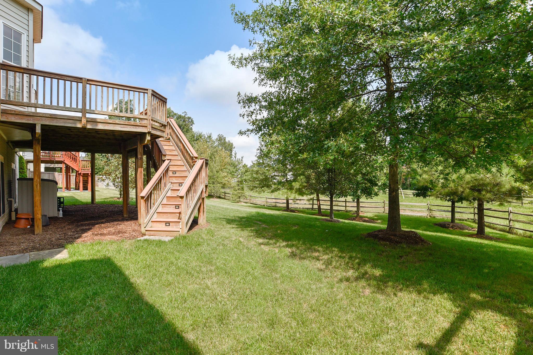 14554 Old Mill Road Centreville, VA 20121 - Photo 24 of 27 Property backs to wide open area filled with trees