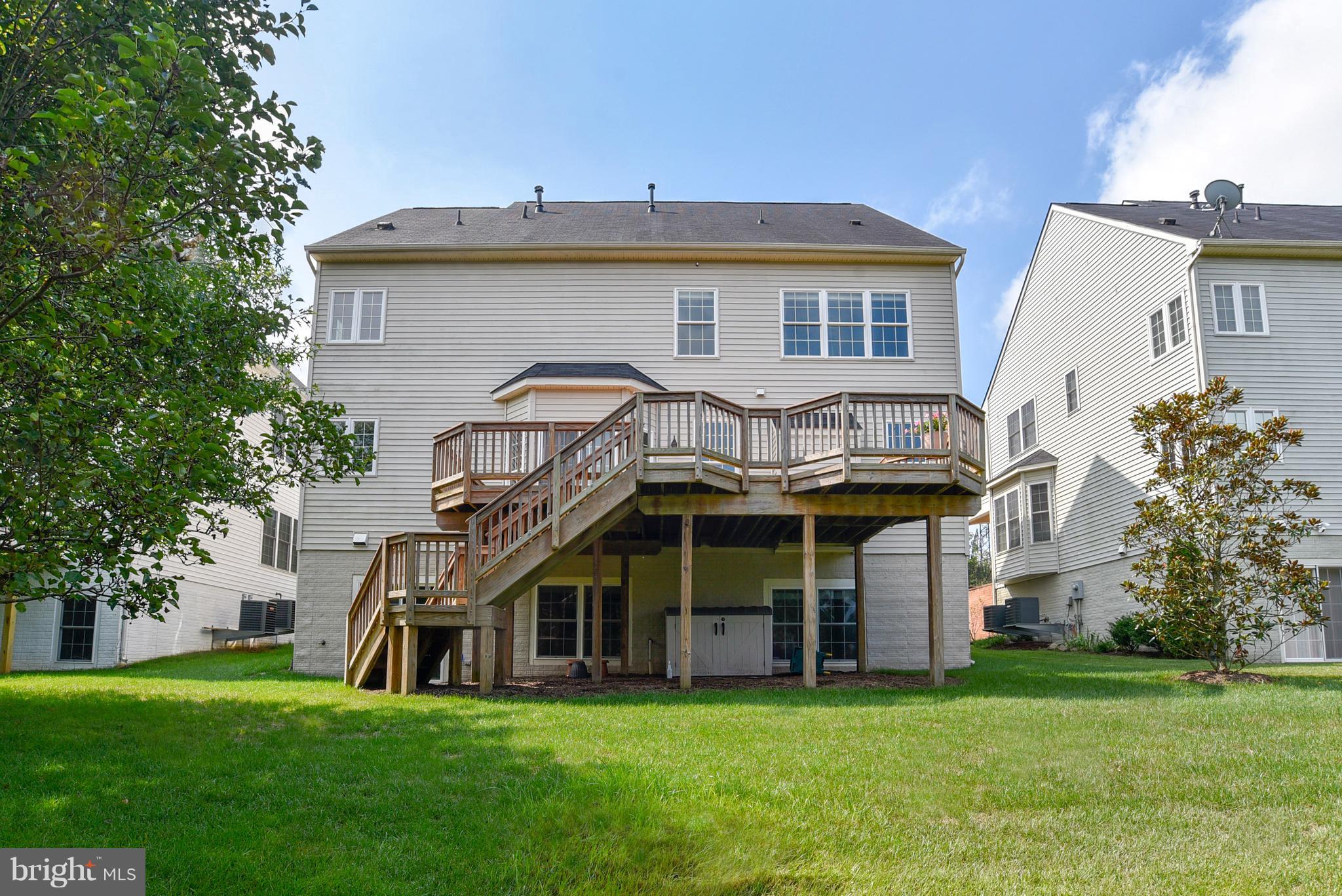 14554 Old Mill Road Centreville, VA 20121 - Photo 25 of 27 Generous deck for entertaining and relaxing.