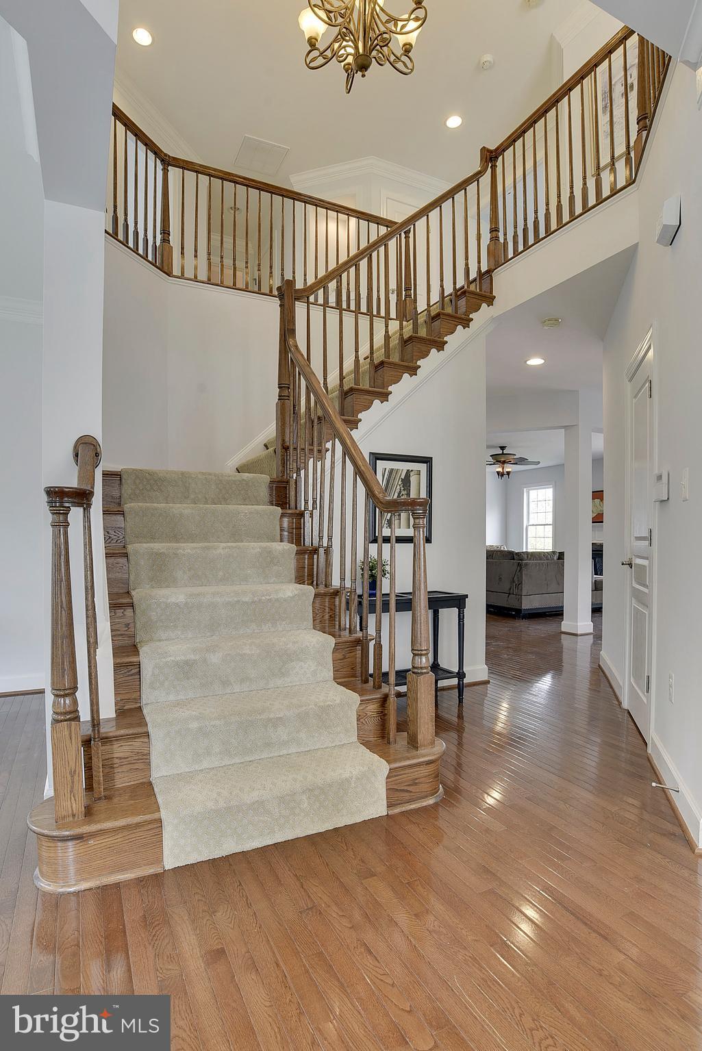 14554 Old Mill Road Centreville, VA 20121 - Photo 10 of 27 Grand staircase sweeps through main foyer