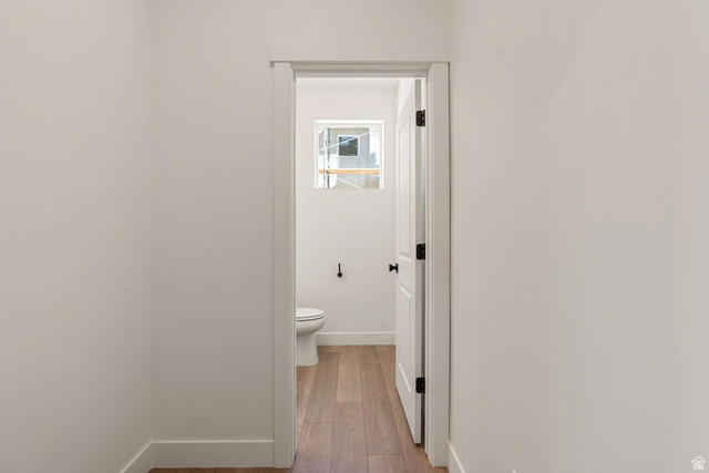 523 West Olive Lane St. George, UT 84790 - Photo 35 of 47 Bathroom featuring toilet and light wood finished floors