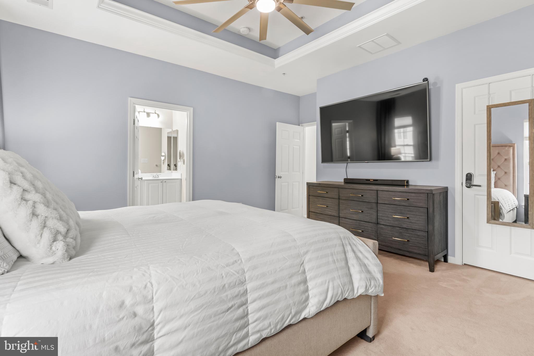 1750 Theale Way Hanover, MD 21076 - Photo 31 of 42 a bedroom with a bed and a dresser