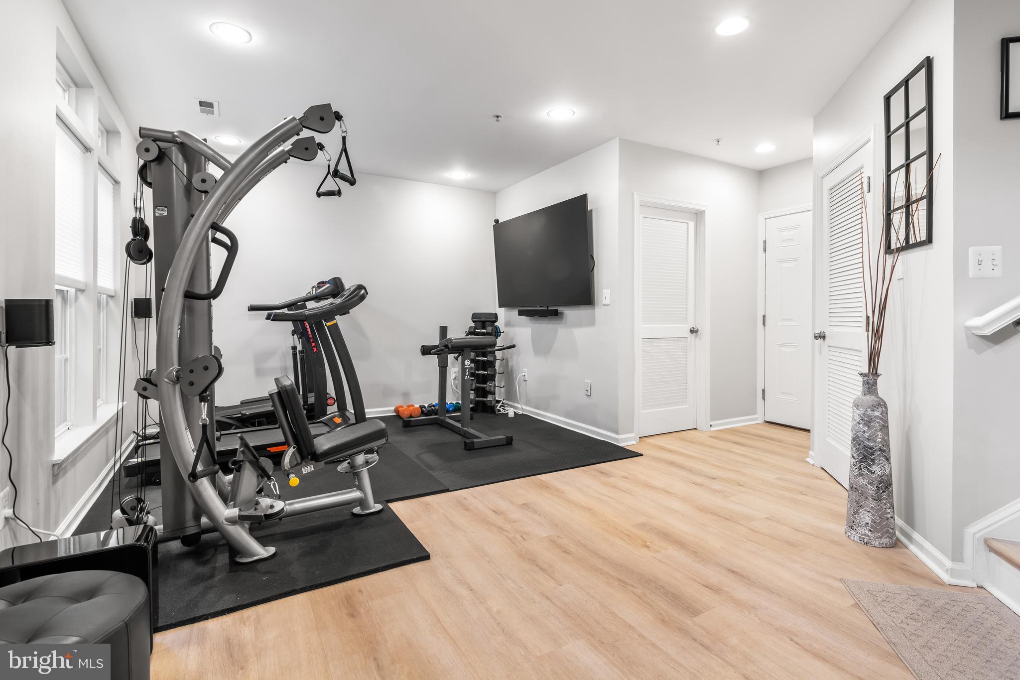 1750 Theale Way Hanover, MD 21076 - Photo 9 of 42 a view of a room with gym equipment