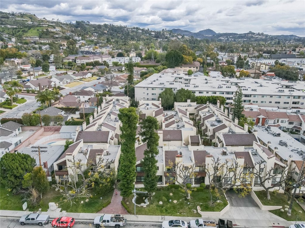 1244 Valley View Road, Unit 129 Glendale, CA 91202 - Photo 34 of 42 an aerial view of residential houses with city view