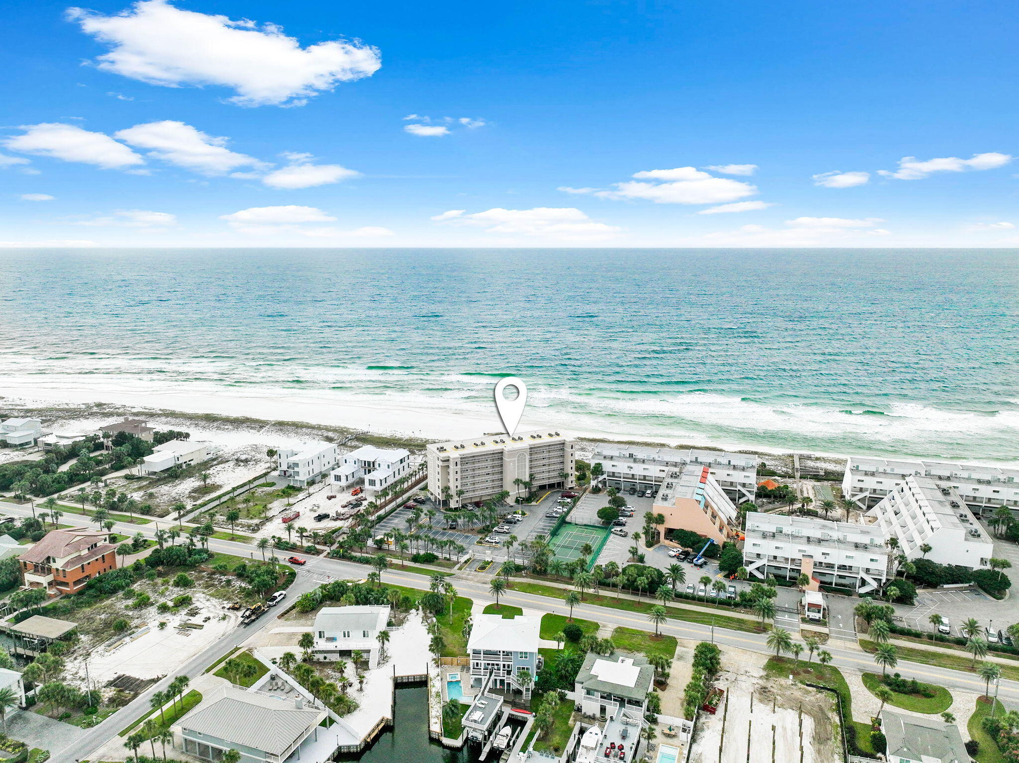 600 Gulf Shore Drive, Unit 304 Destin, FL 32541 - Photo 34 of 38 a view of ocean view with beach