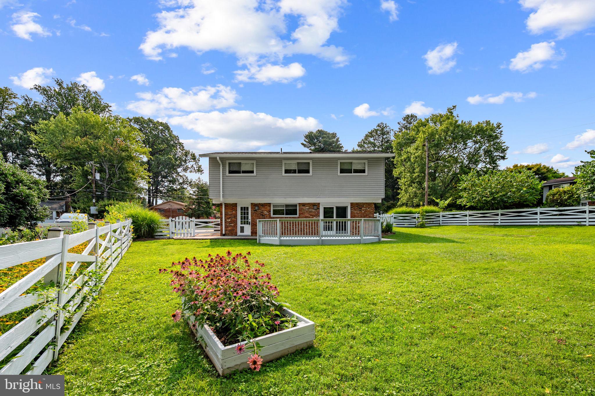4216 Sideburn Road Fairfax, VA 22030 - Photo 45 of 47 Spacious Fenced Back Yard on a Corner Lot