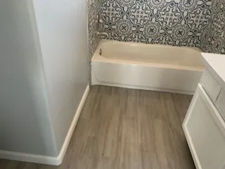 a close view of sink