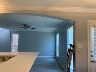9418 Parsley Path Lane Houston, TX 77064 - Photo 17 of 20 a view of a kitchen from a hallway