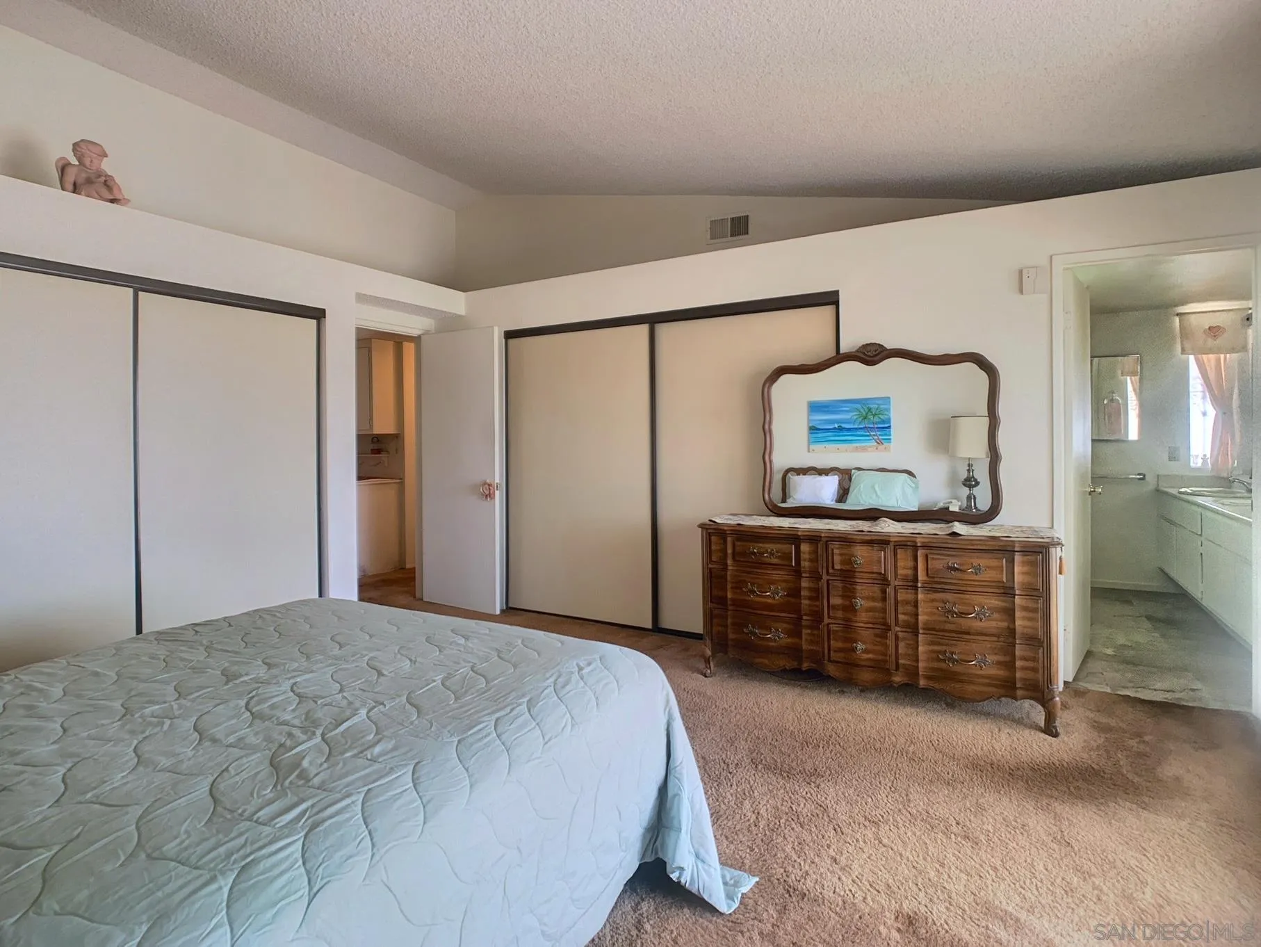 2552 Wind River Road El Cajon, CA 92019 - Photo 19 of 42 Large His (Double door) and Her (Triple doors) closets & Vaulted Ceiling & View