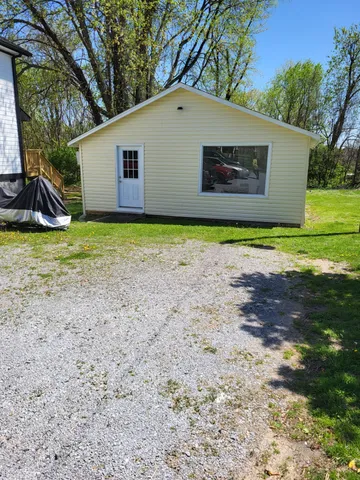 a house with a outdoor space