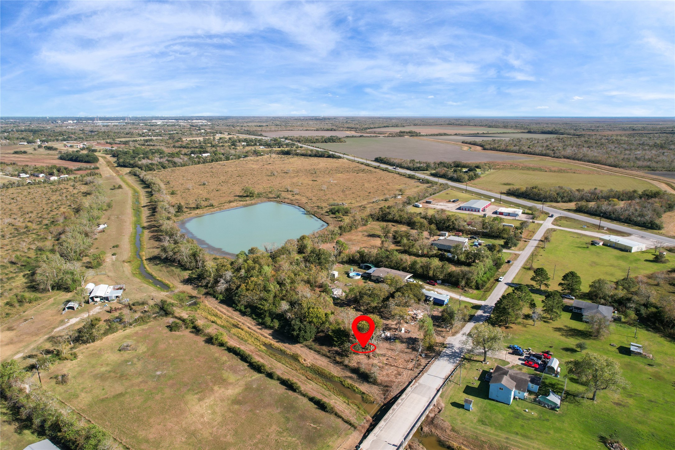 8903 Baker Street Santa Fe, TX 77510 - Photo 4 of 14 an aerial view of a city