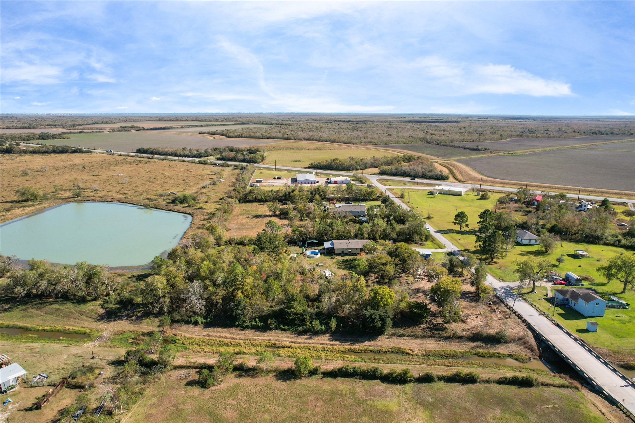 8903 Baker Street Santa Fe, TX 77510 - Photo 5 of 14 a view of lake view and mountain