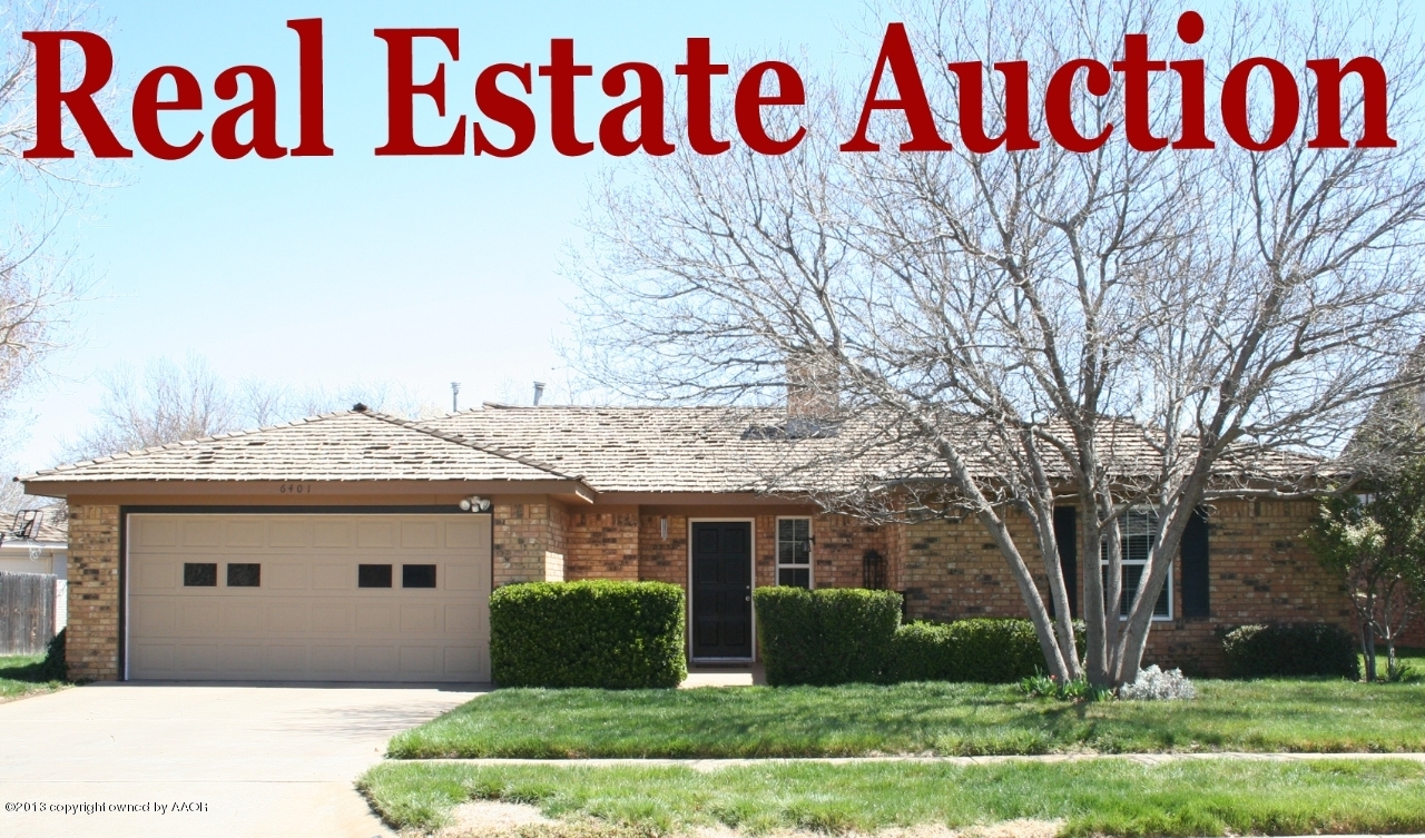 6401 Drexel Road Amarillo, TX 79109 - Photo 1 of 54 REAL ESTATE AUCTION
