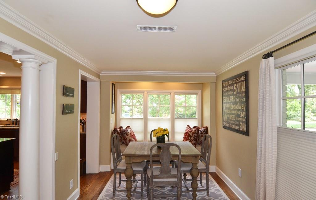 1901 Rolling Road Greensboro, NC 27403 - Photo 26 of 30 Breakfast Area with Built In Bench Seating