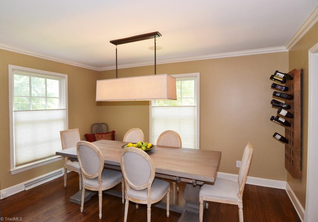 1901 Rolling Road Greensboro, NC 27403 - Photo 5 of 30 Formal Dining with Wine Rack