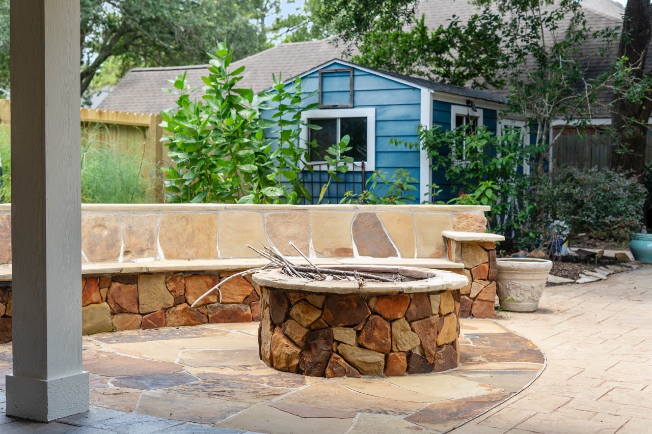 20406 Ranger Point Court Katy, TX 77450 - Photo 42 of 50 Fire Pit and Seating for Endless Gatherings