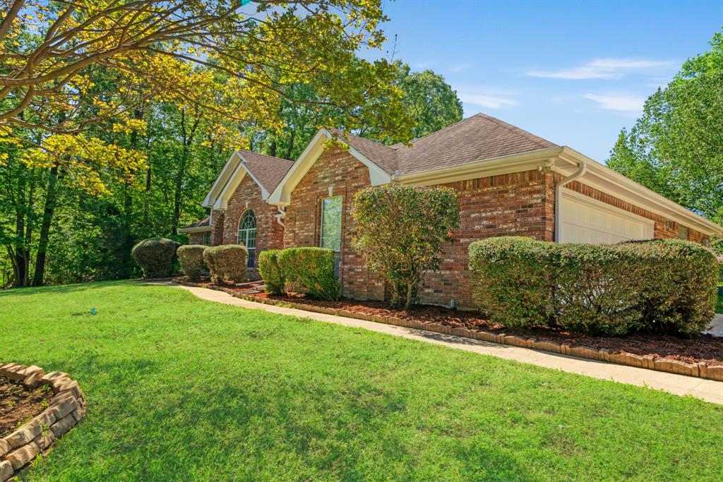 239 Deer Valley Drive Powderly, TX 75473 - Photo 17 of 18 a view of a back yard of the house