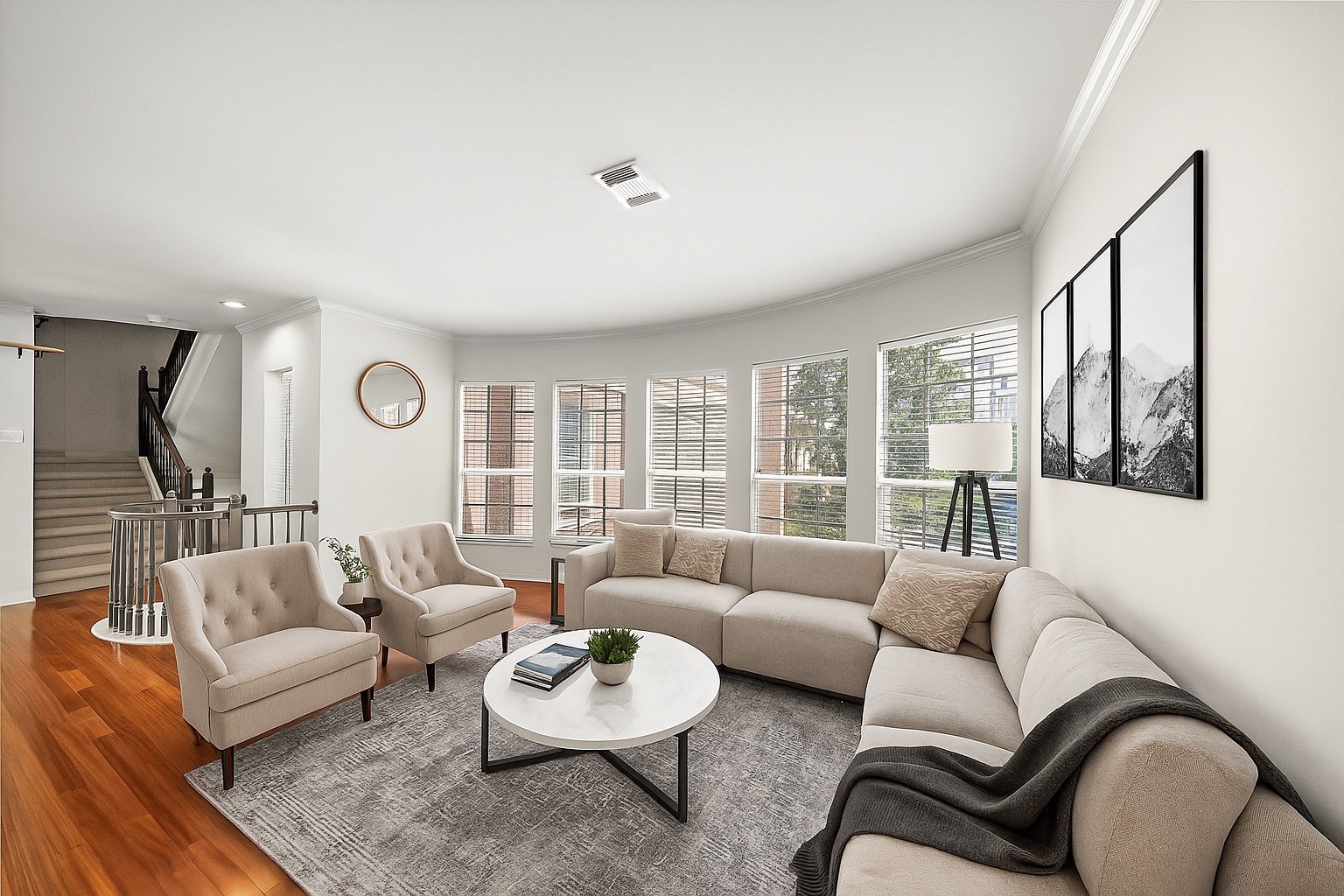 1429 Oneil Street Houston, TX 77019 - Photo 2 of 23 a living room with furniture and a large window