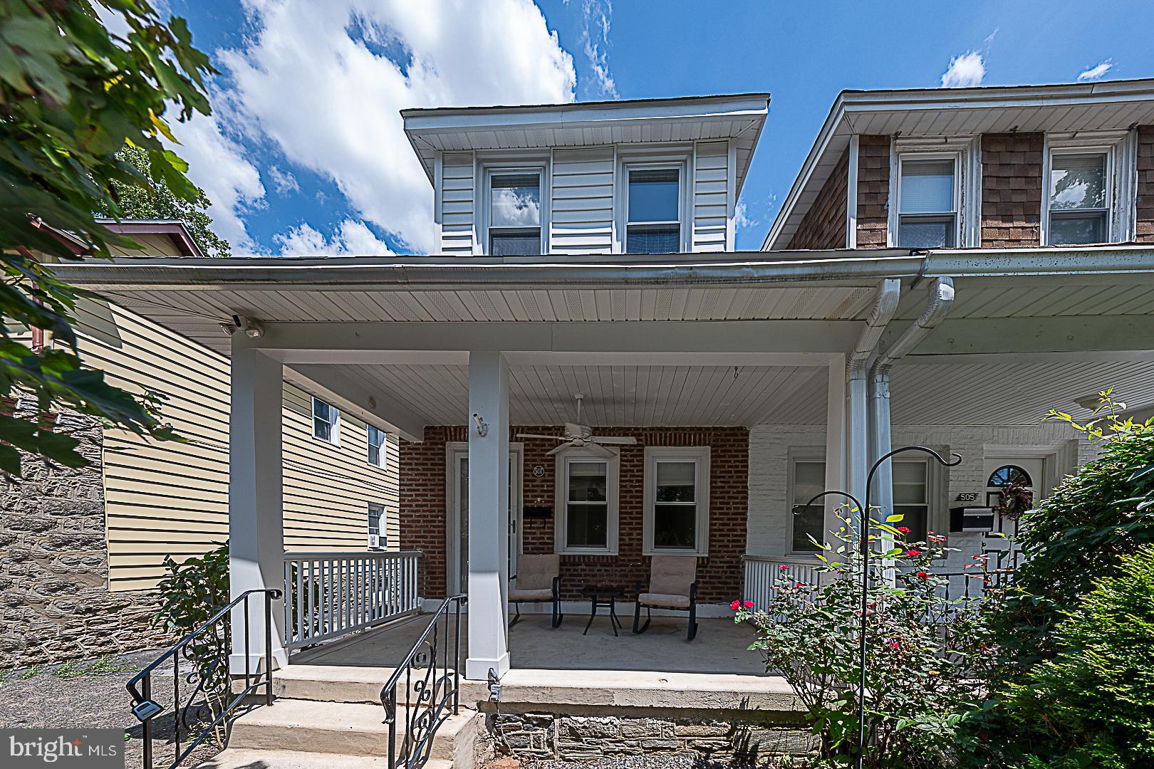 507 Homewood Avenue Narberth, PA 19072 - Photo 2 of 31 a view of house with outdoor space and porch
