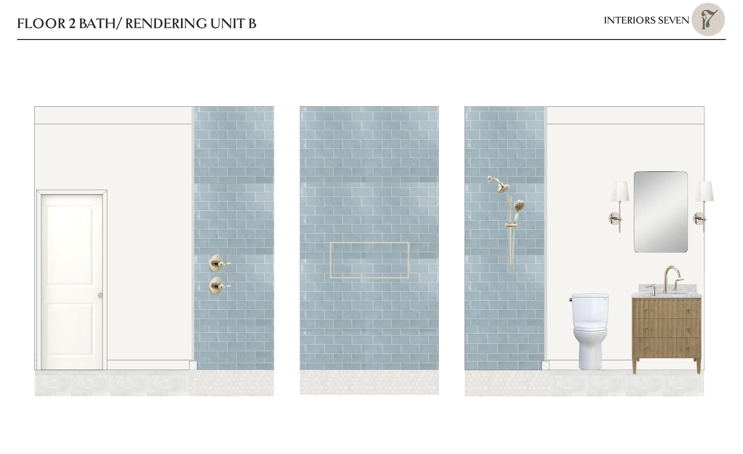 145 Relajado Way Street, Unit B St. Augustine, FL 32084 - Photo 13 of 19 a picture of a bathroom with a shower