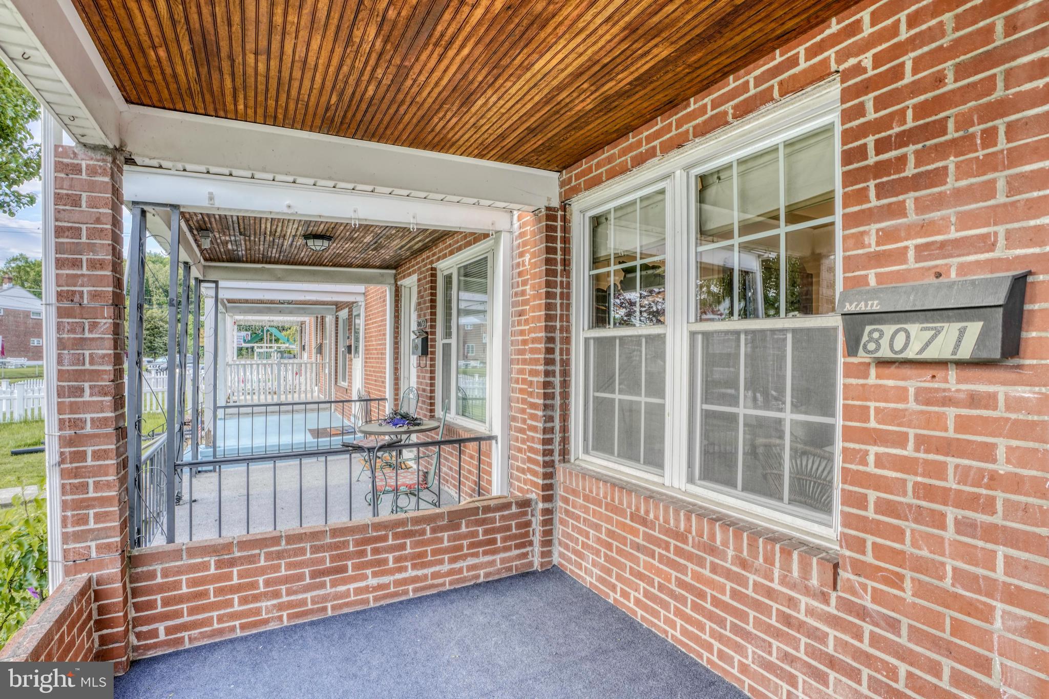 8071 Wallace Road Baltimore, MD 21222 - Photo 3 of 33 Spacious Front Porch welcomes you Home!