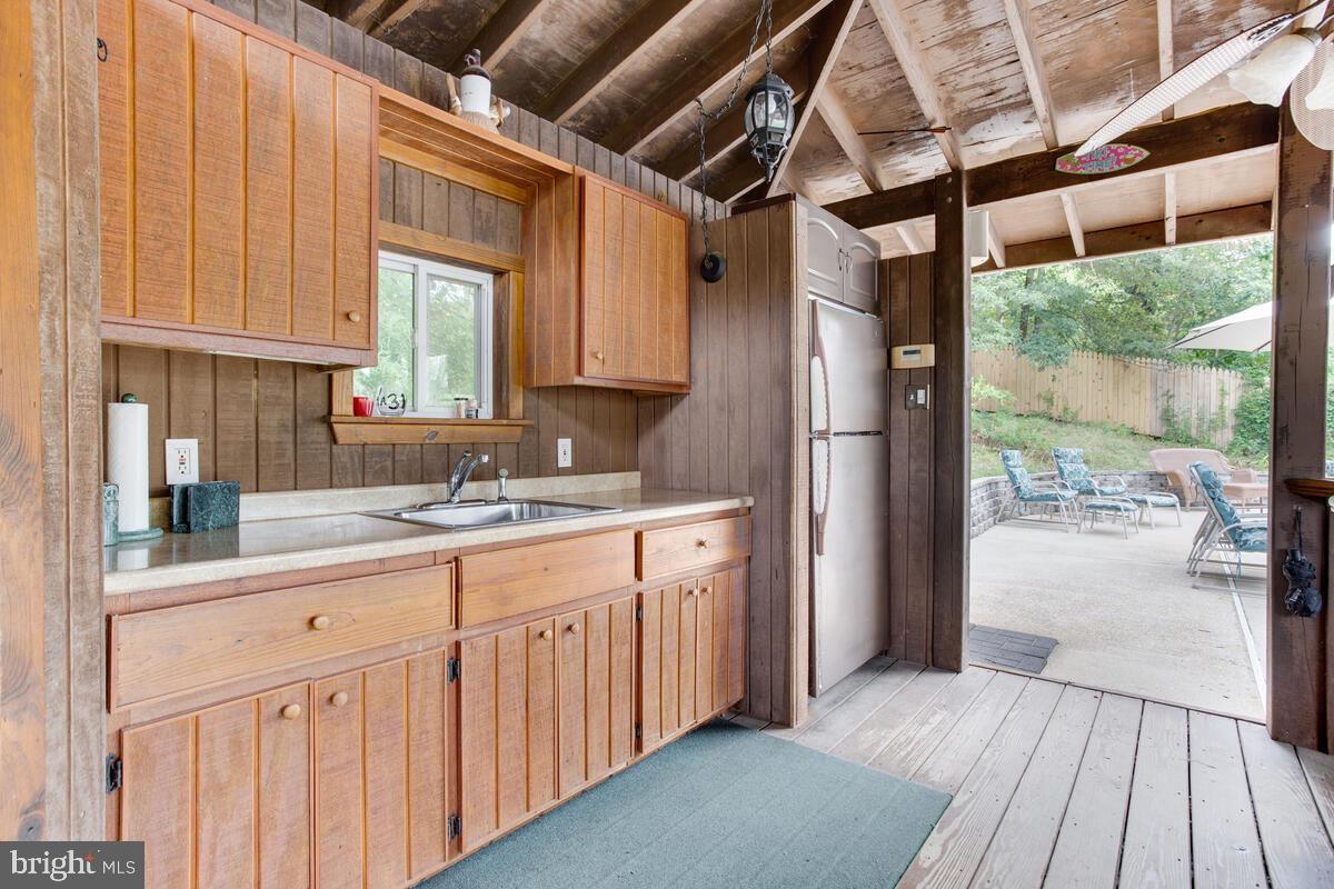 824 Windsor Road Arnold, MD 21012 - Photo 40 of 45 824 Windsor Rd - pool house kitchenette