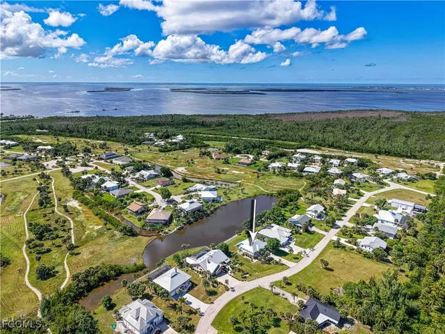 a view of a city with an ocean