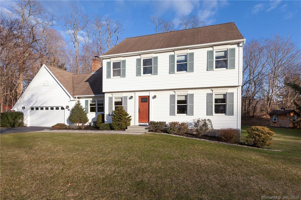 106 Dunk Rock Road Guilford, CT 06437 - Photo 1 of 1 a front view of a house with a yard