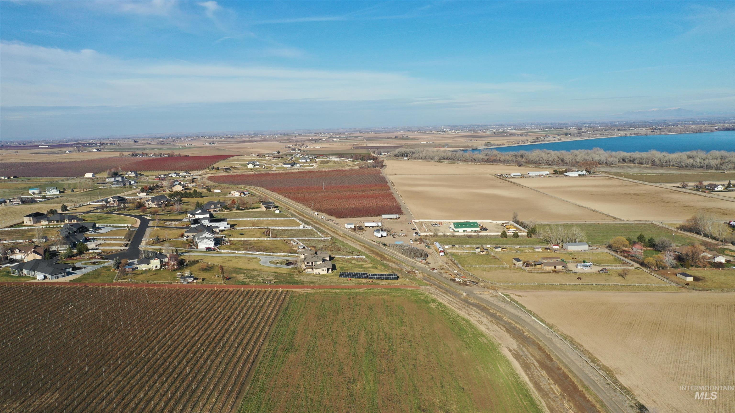 Tbd Riverside Road Caldwell, ID 83607 - Photo 19 of 35 Aerial view of property and surrounding area featuring rural landscape and abundant farmland