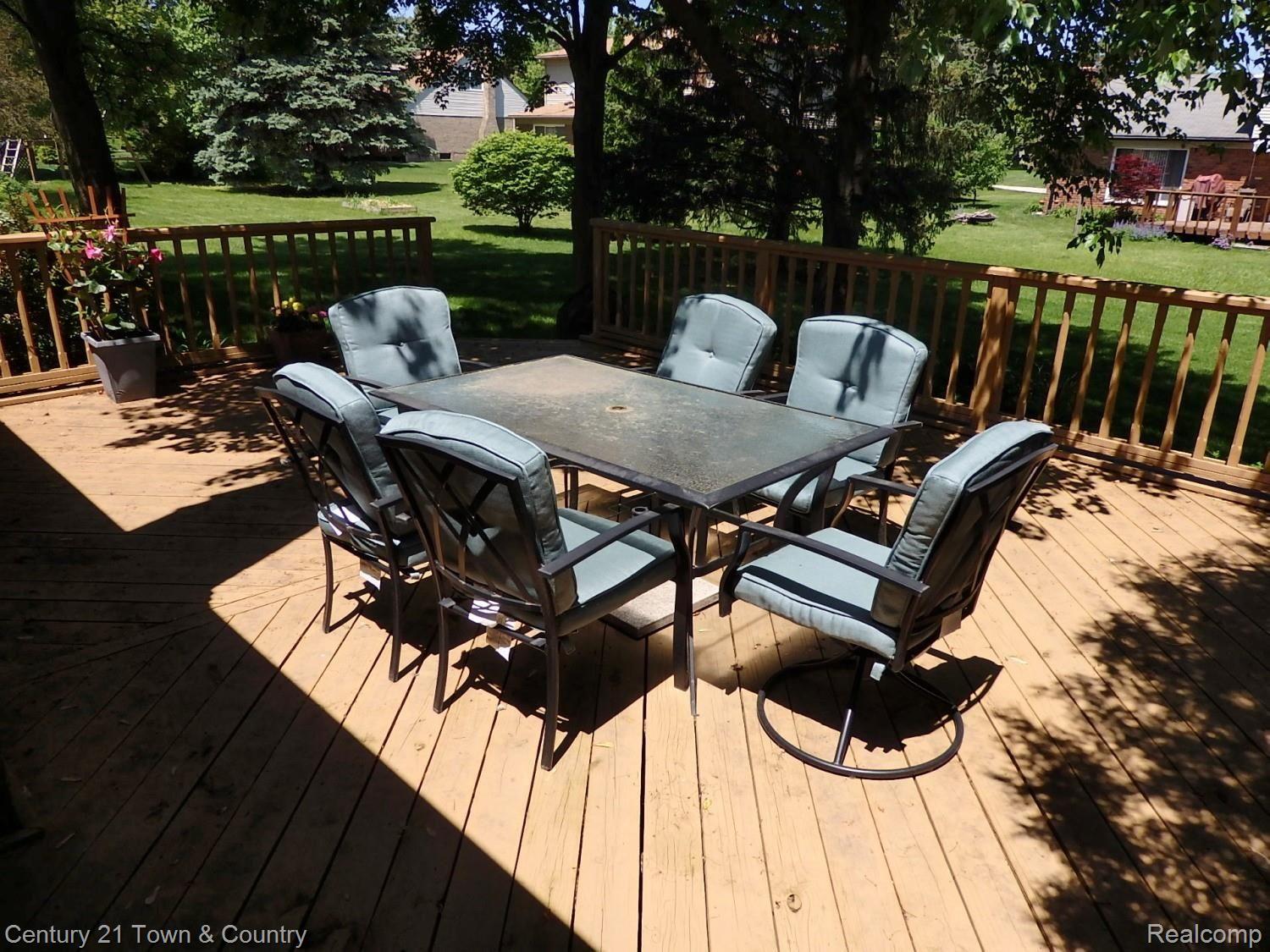 242 Poco Court Rochester, MI 48307 - Photo 11 of 45 Large newer deck is perfect for entertaining