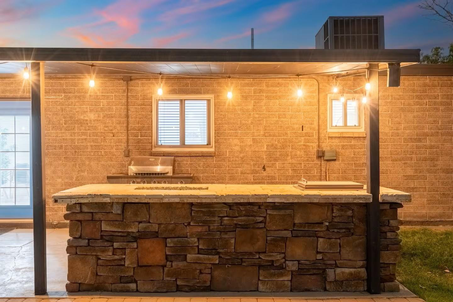 1233 East Marny Road Tempe, AZ 85288 - Photo 16 of 20 a bathroom with a bathtub and a shower