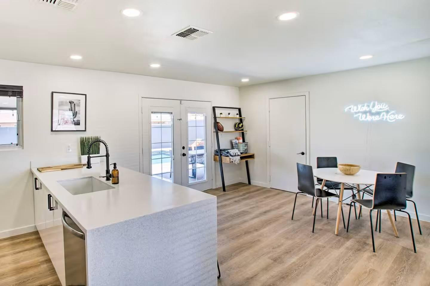 1233 East Marny Road Tempe, AZ 85288 - Photo 6 of 20 a kitchen with sink and refrigerator